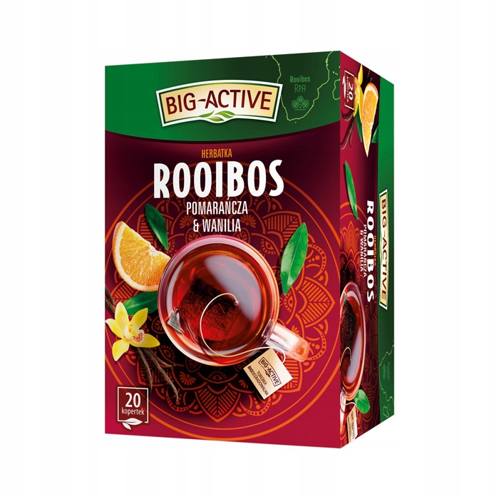 Big-Active – Rooibos Tea Orange & Vanilla