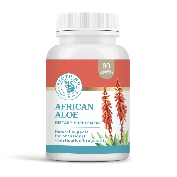 (Sloth MD) African Aloe, 60 Veggie Capsules